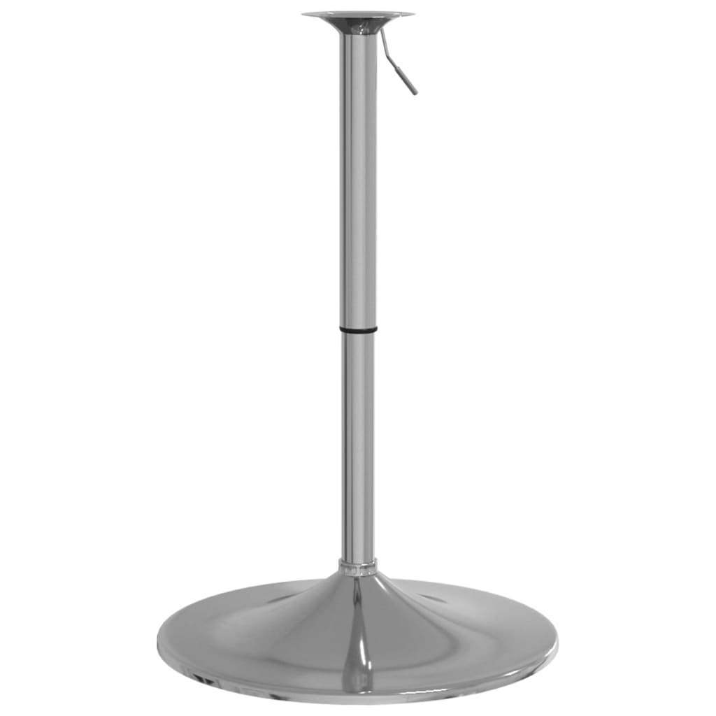 Base de table de bar 45x90 cm acier chromé