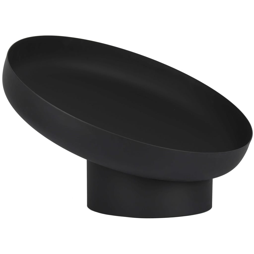 Vasque à feu inclinée Noir Acier FF402