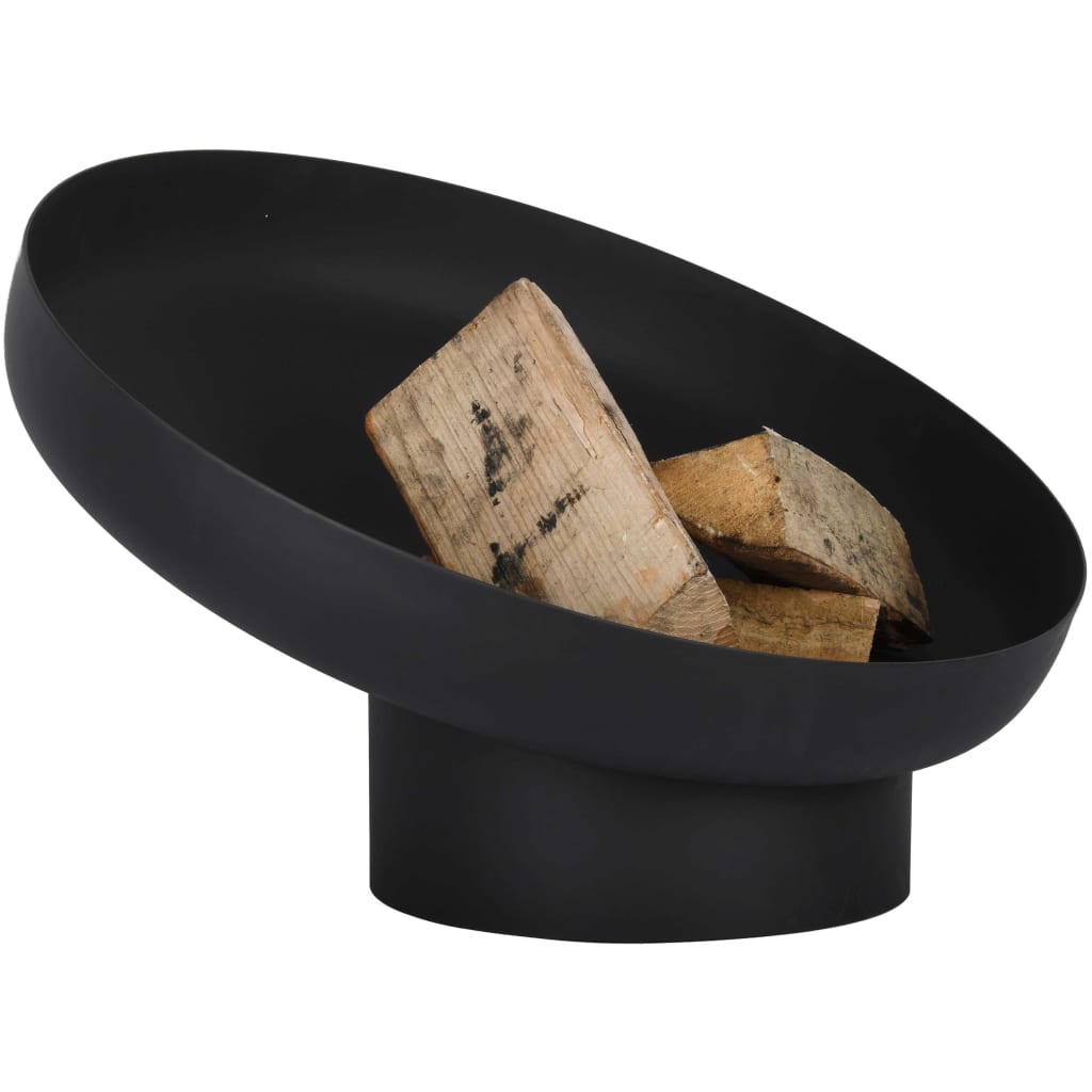 Vasque à feu inclinée Noir Acier FF402