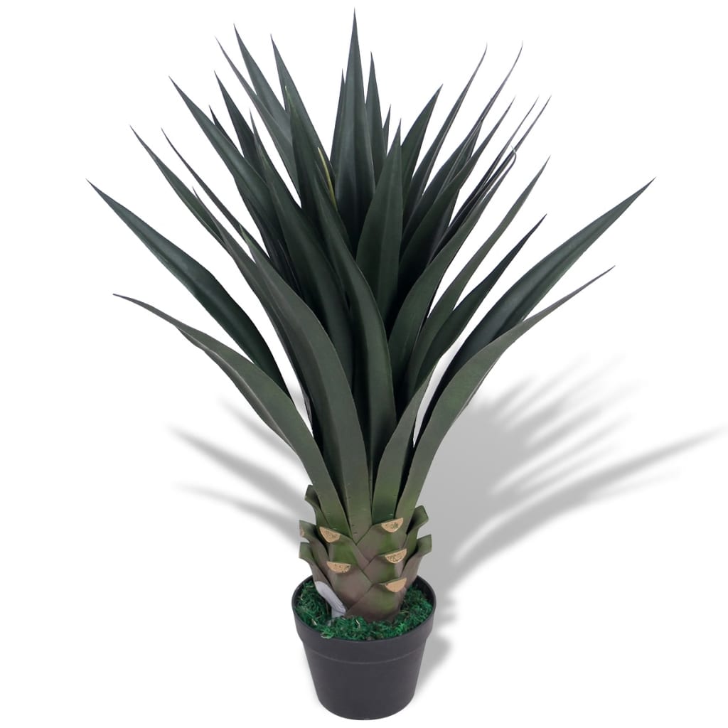 Plante artificielle avec pot Yucca 90 cm Vert