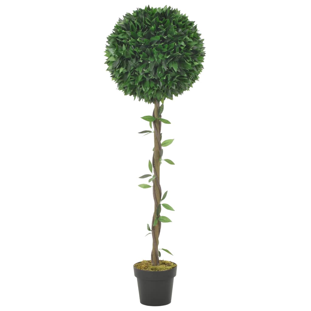 Plante artificielle Laurier avec pot Vert 130 cm