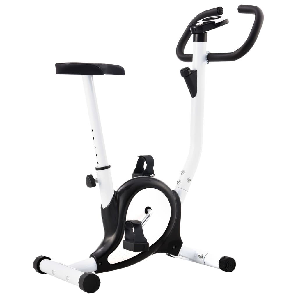 Vélo d'appartement avec résistance à courroie Noir