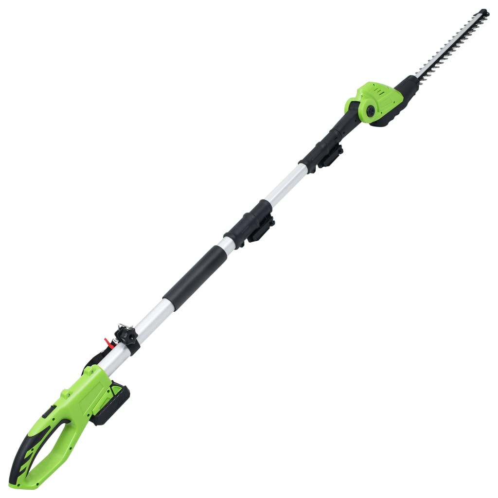 Tondeuse à perche sans fil avec bloc-piles 20V 1500 mAh Li-ion