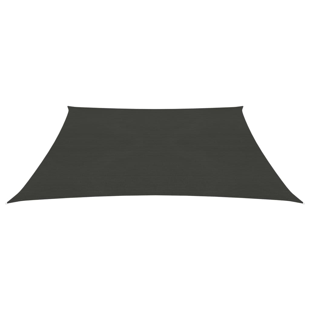 Voile d'ombrage 160 g/m² Anthracite 3/4x2 m PEHD