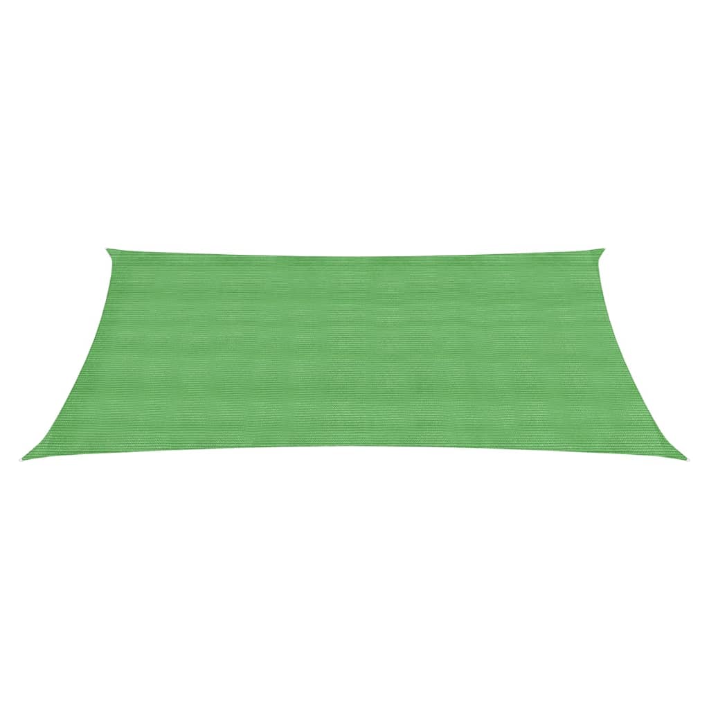 Voile d'ombrage 160 g/m² Vert clair 2x4 m PEHD