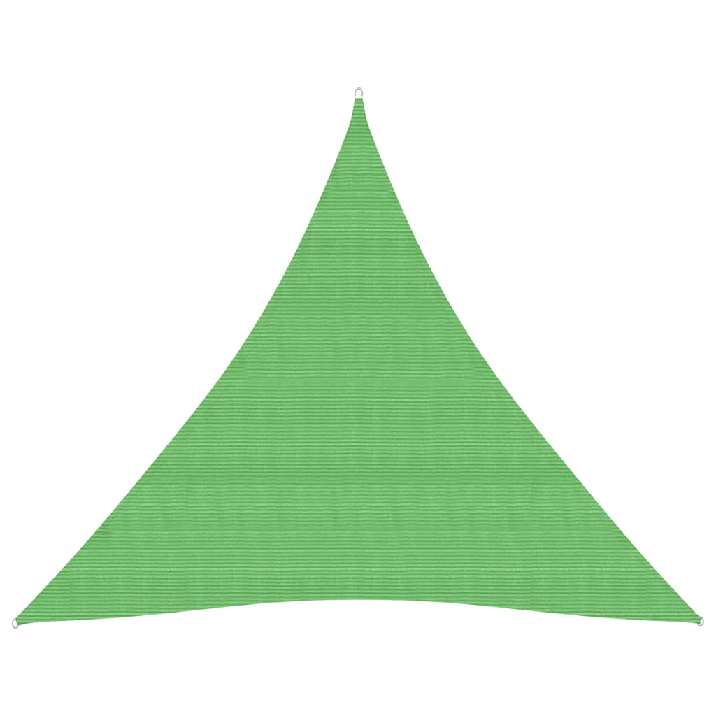 Voile d'ombrage 160 g/m² Vert clair 4x4x4 m PEHD