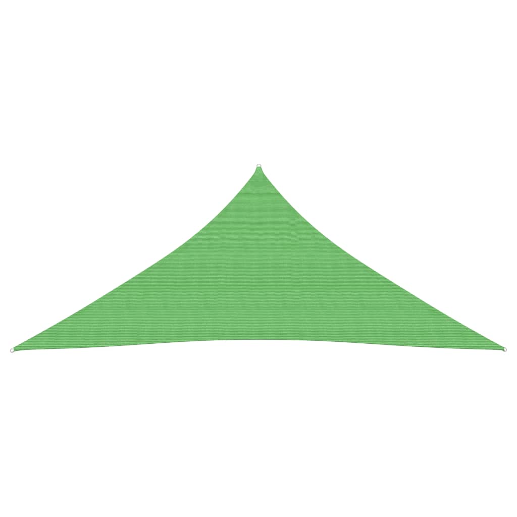 Voile d'ombrage 160 g/m² Vert clair 4,5x4,5x4,5 m PEHD