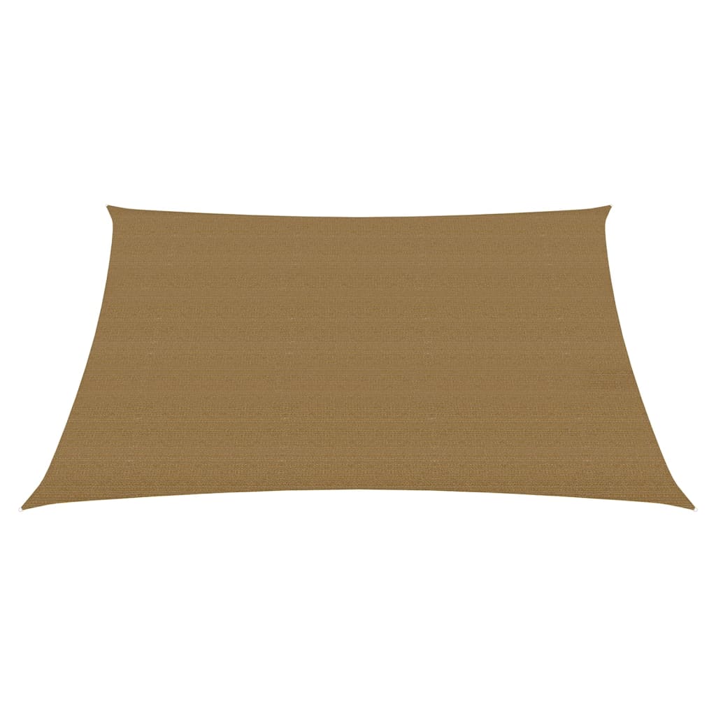 Voile d'ombrage 160 g/m² Taupe 3/4x2 m PEHD