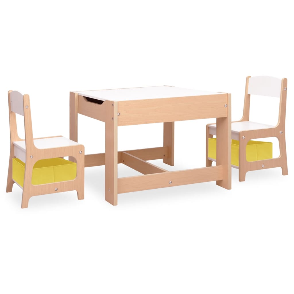 Table pour enfants avec 2 chaises MDF