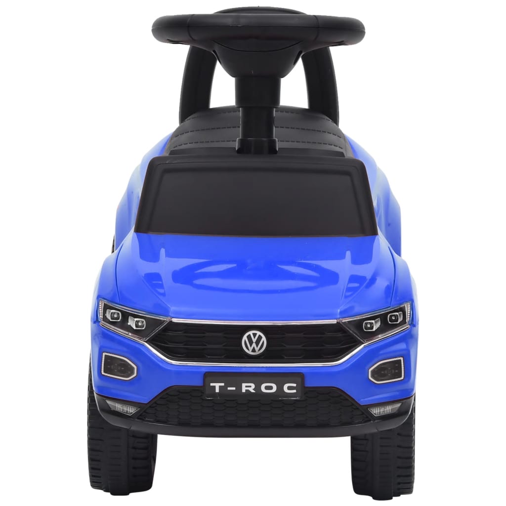 Voiture à pédales Volkswagen T-Roc Bleu