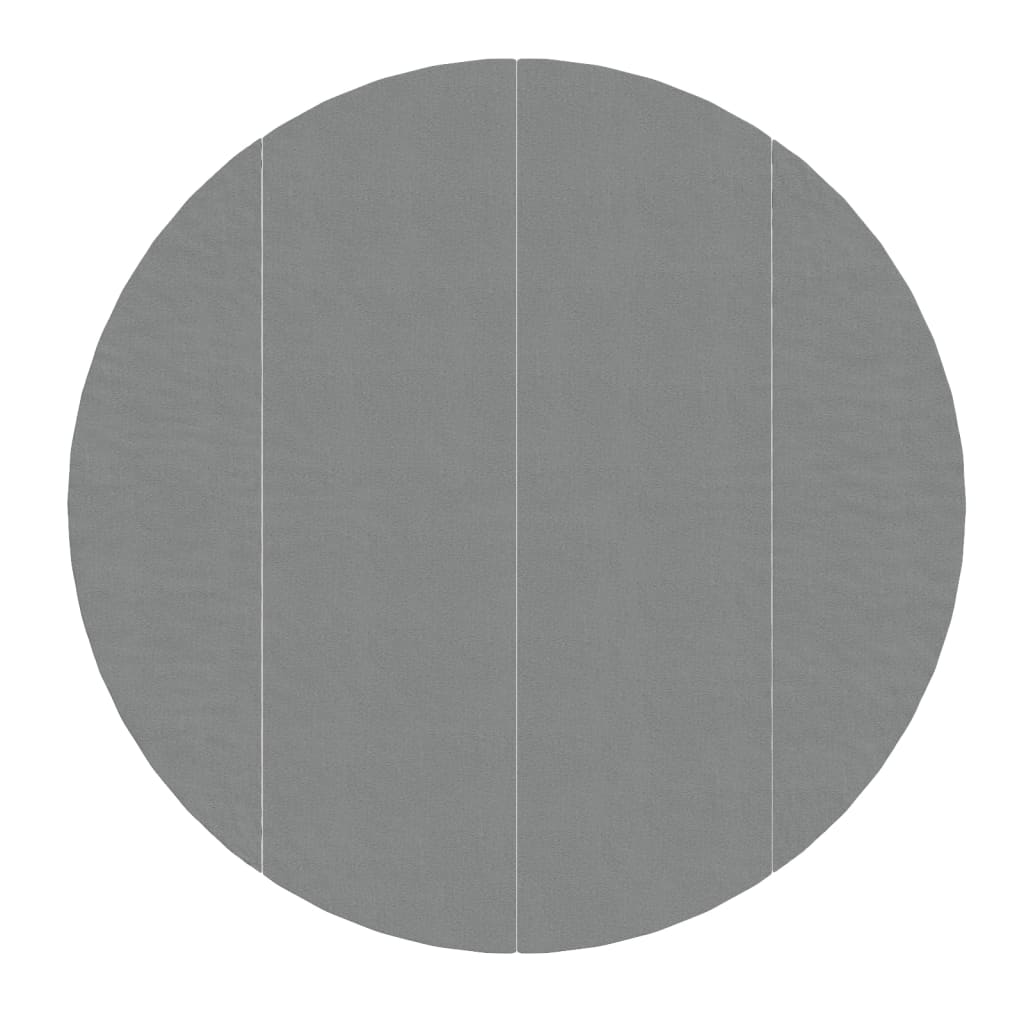 Bâche de piscine gris clair Ø458 cm géotextile polyester