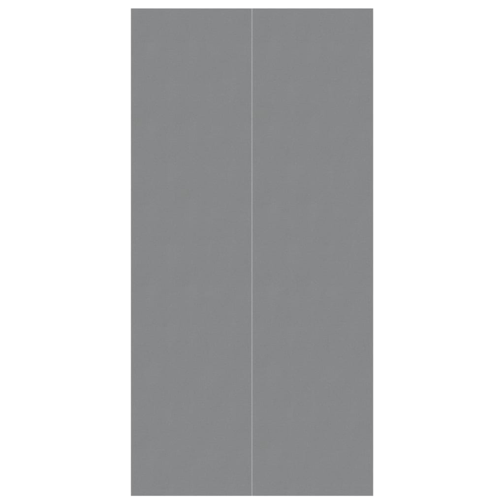 Bâche de piscine gris clair 500x250 cm géotextile polyester