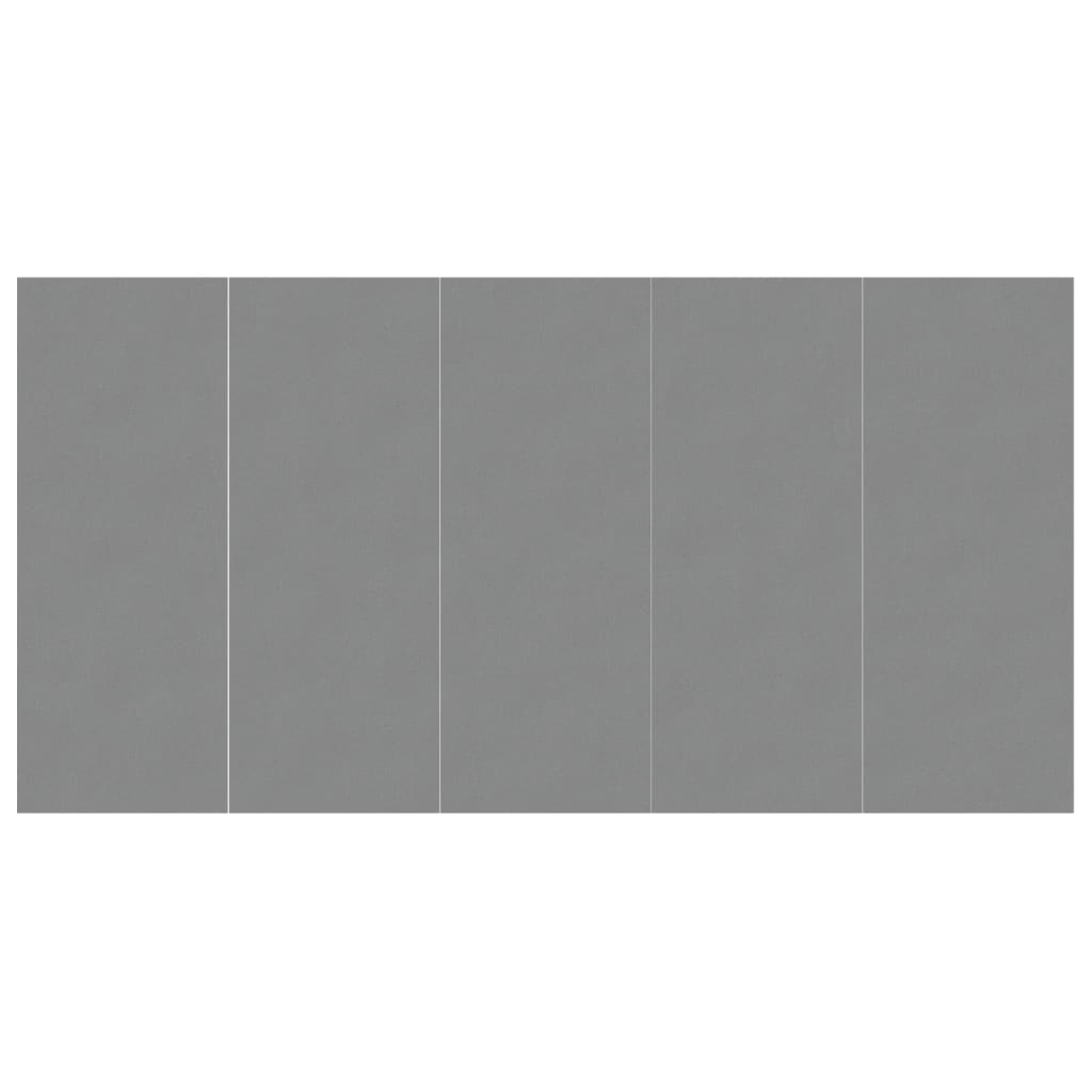 Bâche de piscine gris clair 550x280 cm géotextile polyester