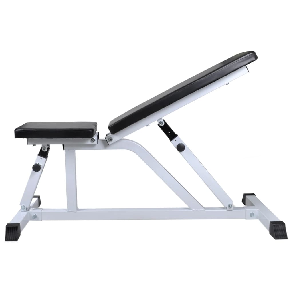 Banc d'entraînement avec jeu d'haltères 30,5 kg