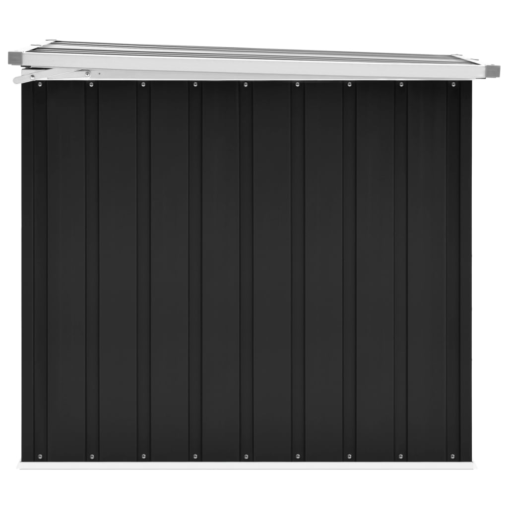 Boîte de rangement de jardin Anthracite 149x99x93 cm