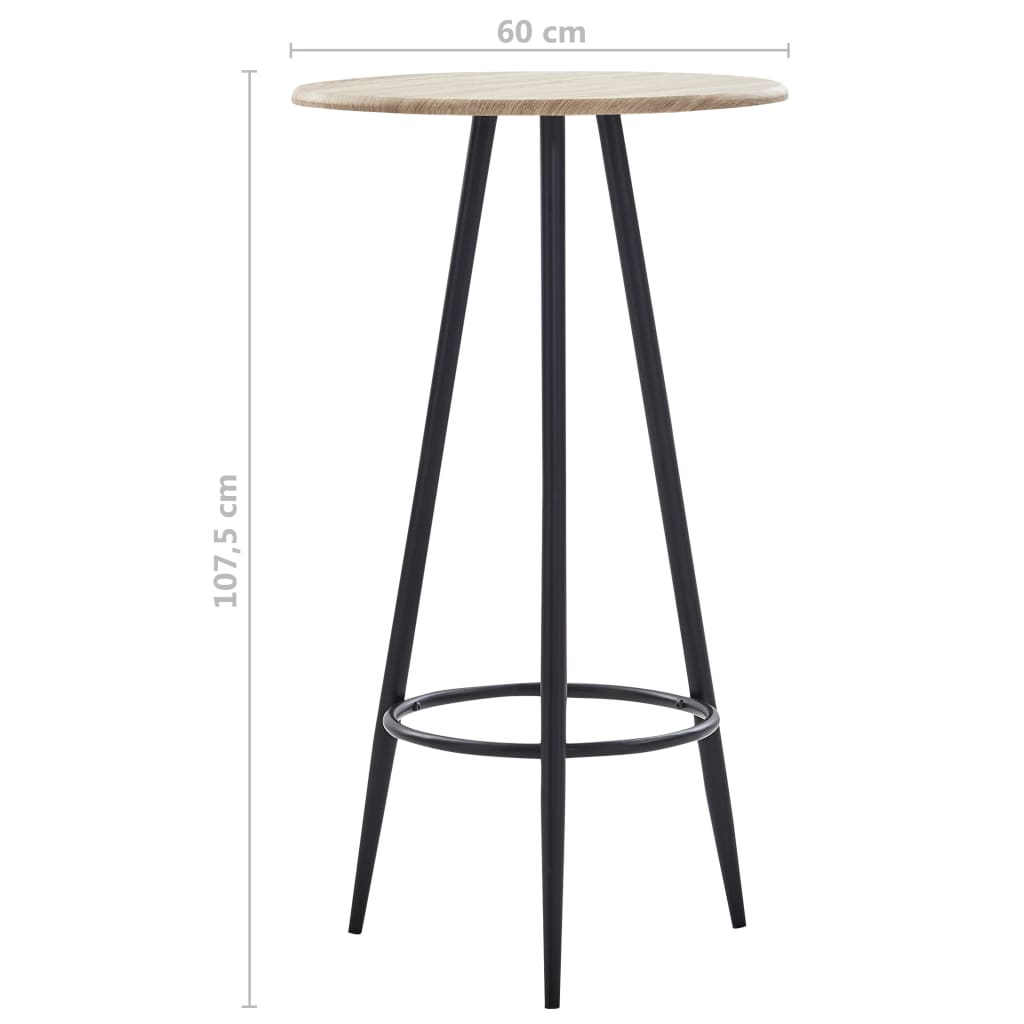 Ensemble de bar 5 pcs Tissu Noir