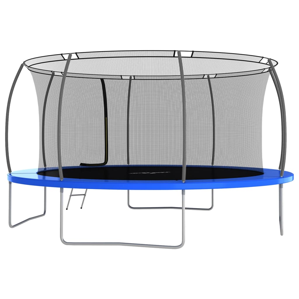 Ensemble de trampoline rond 460x80 cm 150 kg