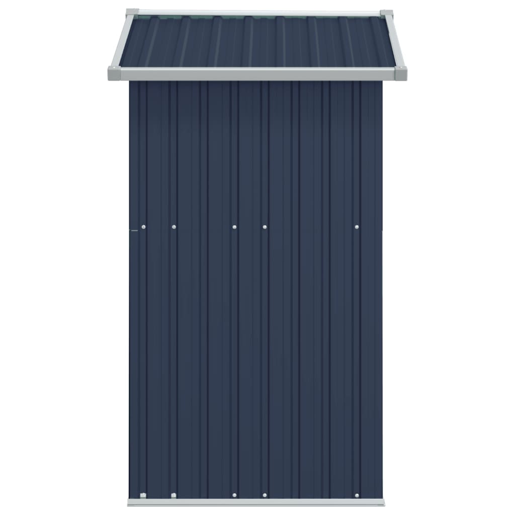 Abri de jardin Anthracite 126x97,5x177 cm Acier galvanisé