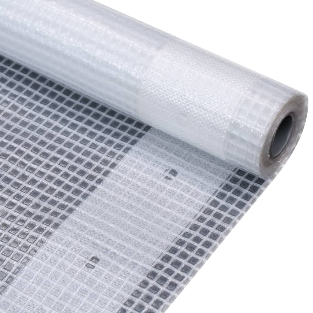 Bâches Leno 2 pcs 260 g/m² 2x4 m Blanc