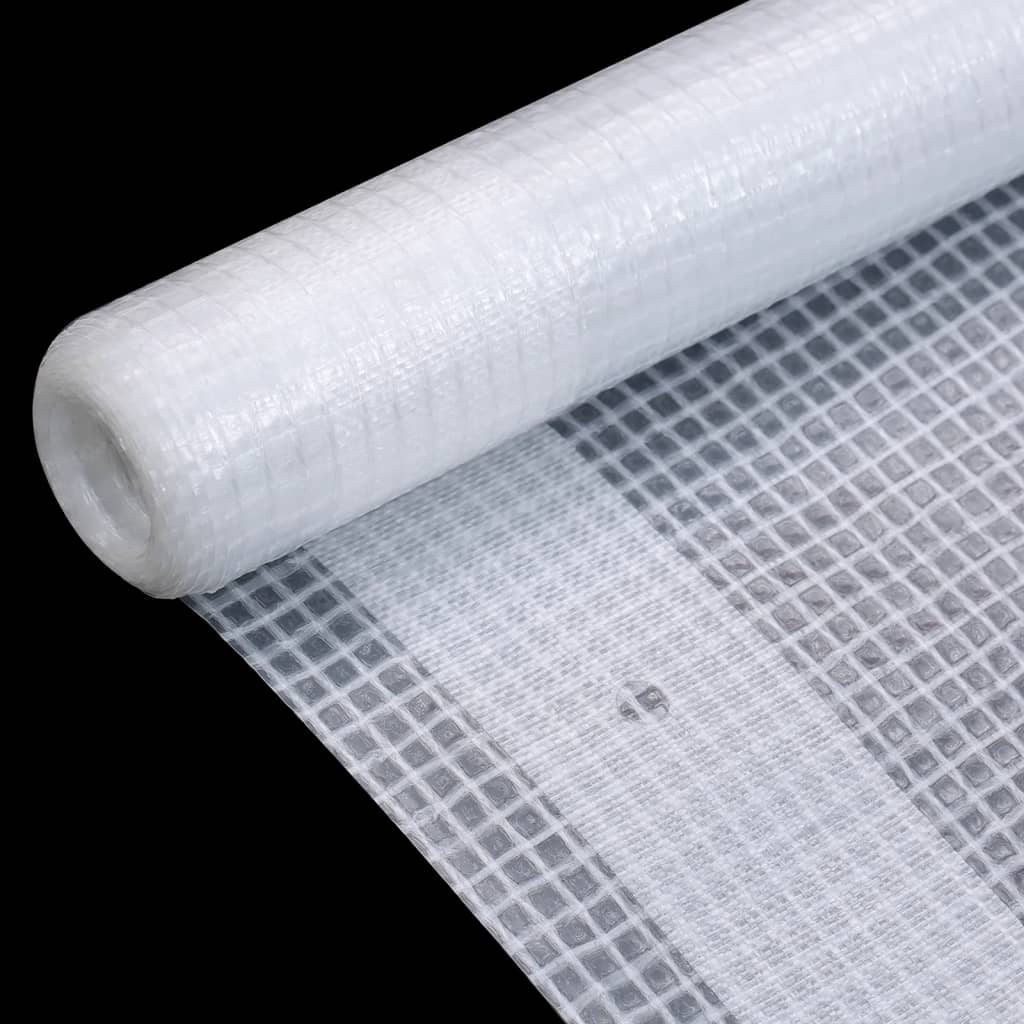 Bâches Leno 2 pcs 260 g/m² 2x4 m Blanc