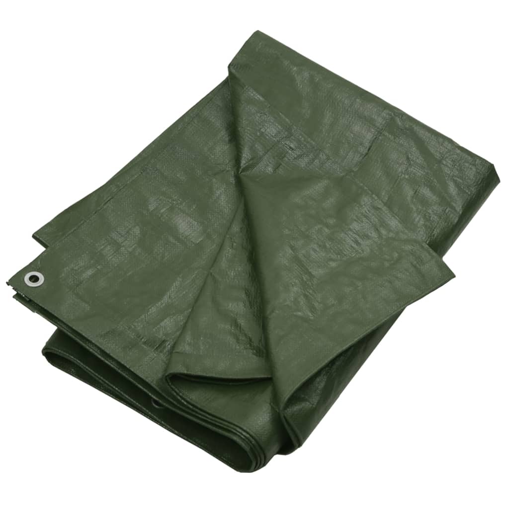 Bâche 180 g/m² 6x12 m Vert PEHD