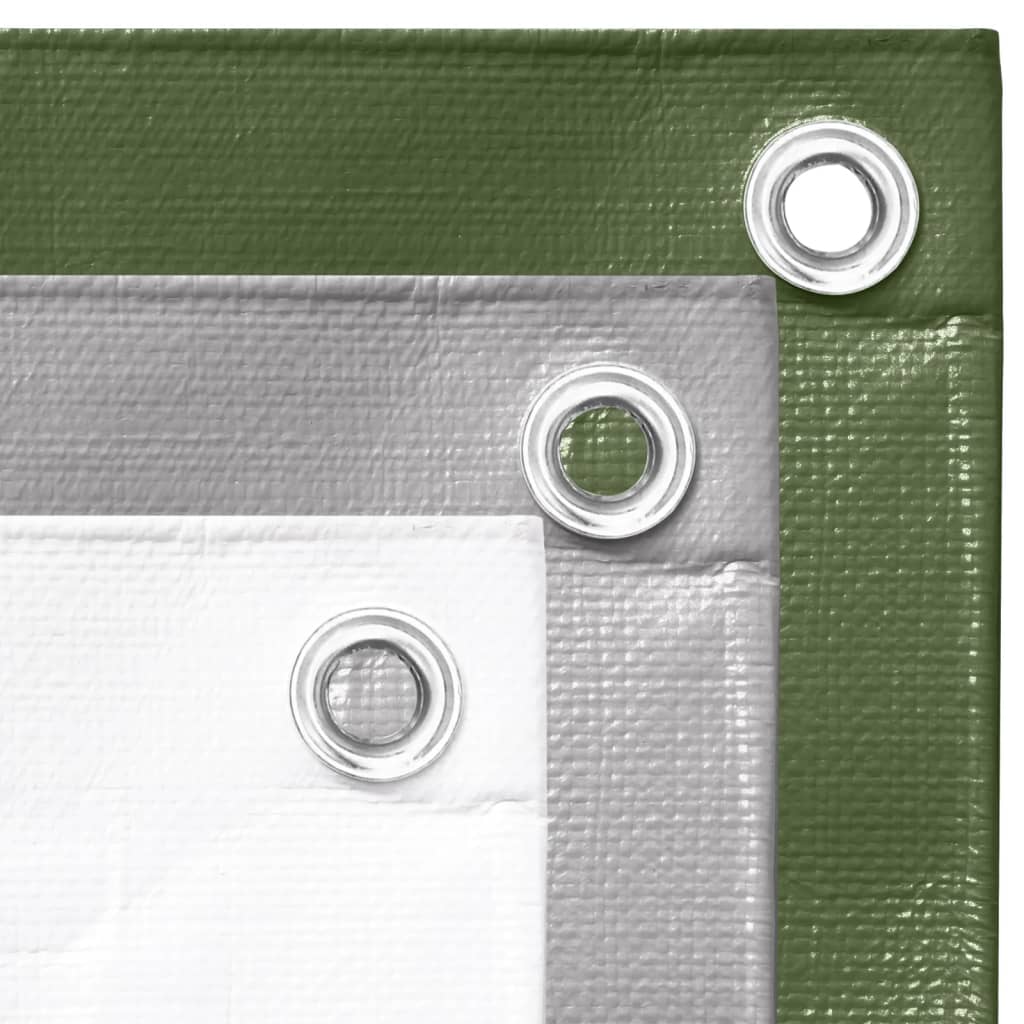 Bâche 180 g/m² 6x12 m Vert PEHD