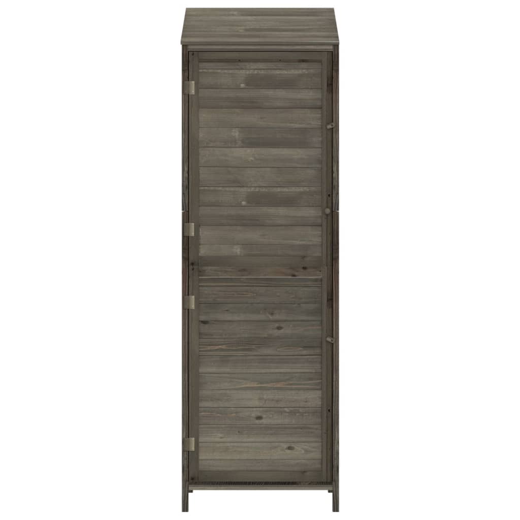 Remise de jardin Anthracite 55x52x174,5 cm Bois de sapin solide