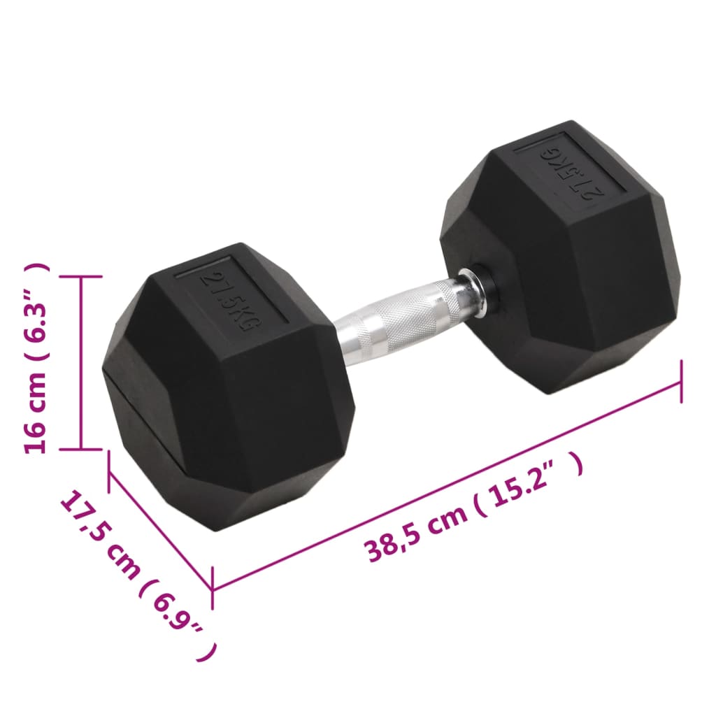 Haltère 27,5 kg Fonte