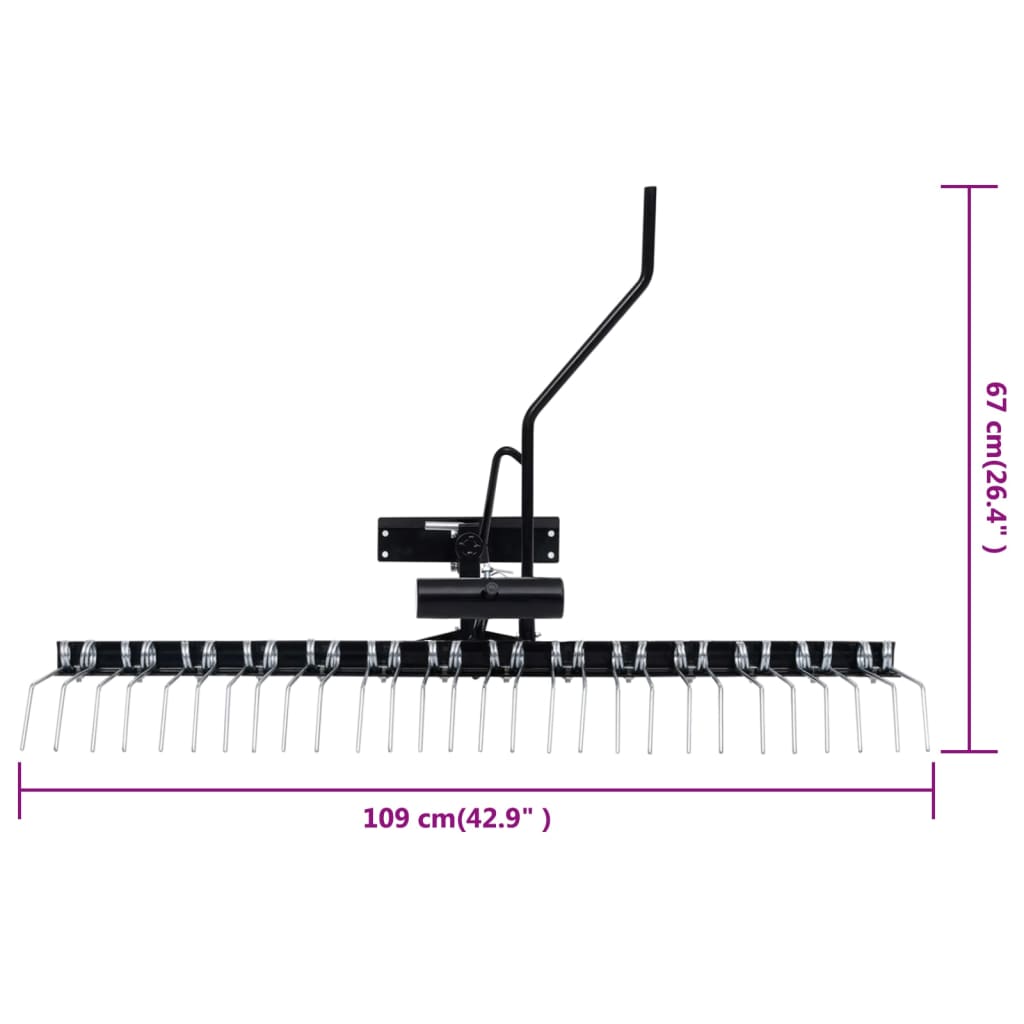 Scarificateur pour tondeuse autoportée 109 cm