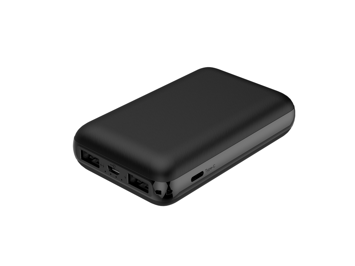 Trybe 10000mAh Dual USB-A + USB-C G62-C Power Bank-0
