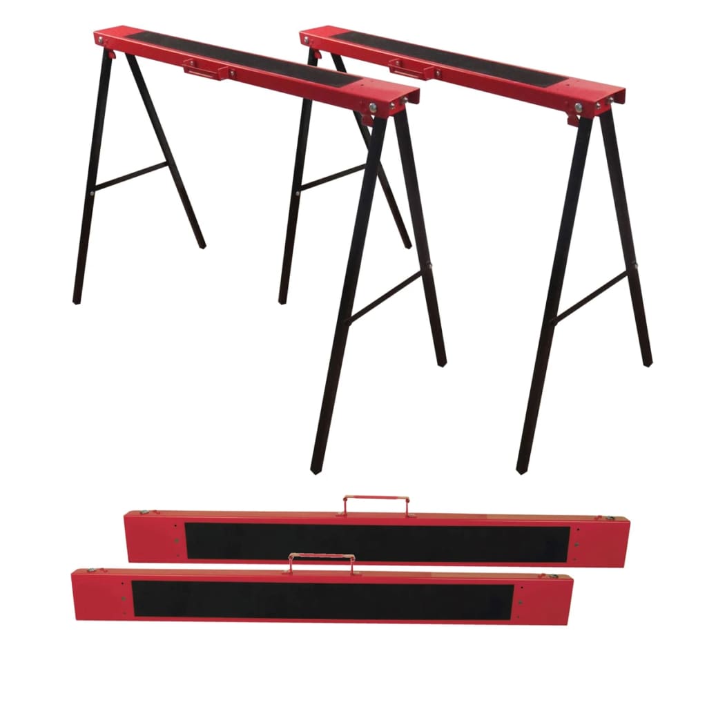 Tréteaux 2 pcs Acier 70100