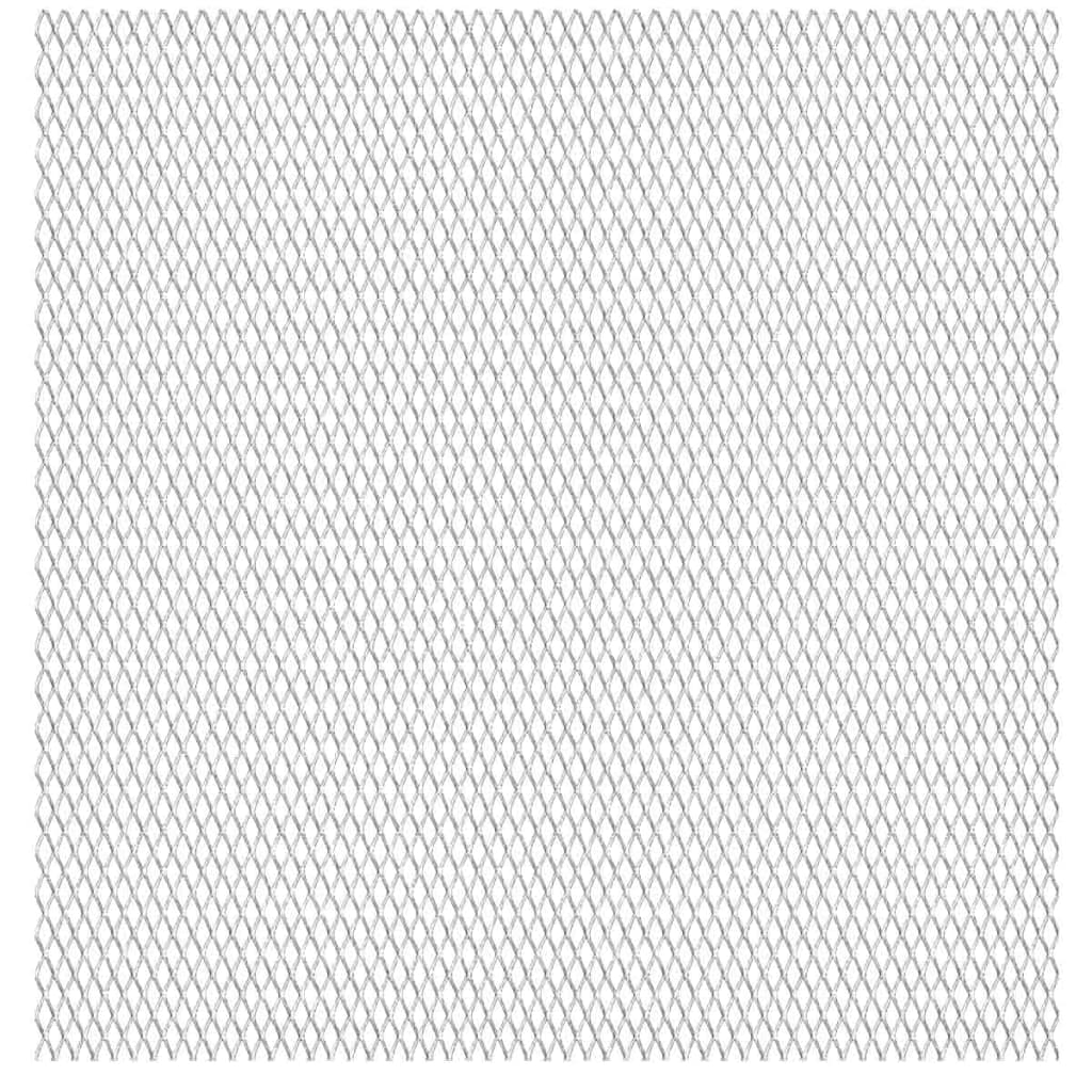 Panneau de grillage de jardin Acier inox 50x50 cm 45x20x4 mm