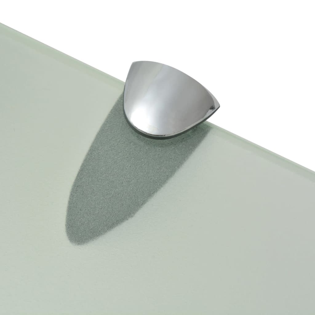 Étagère murale en verre 80x20 cm 8 mm