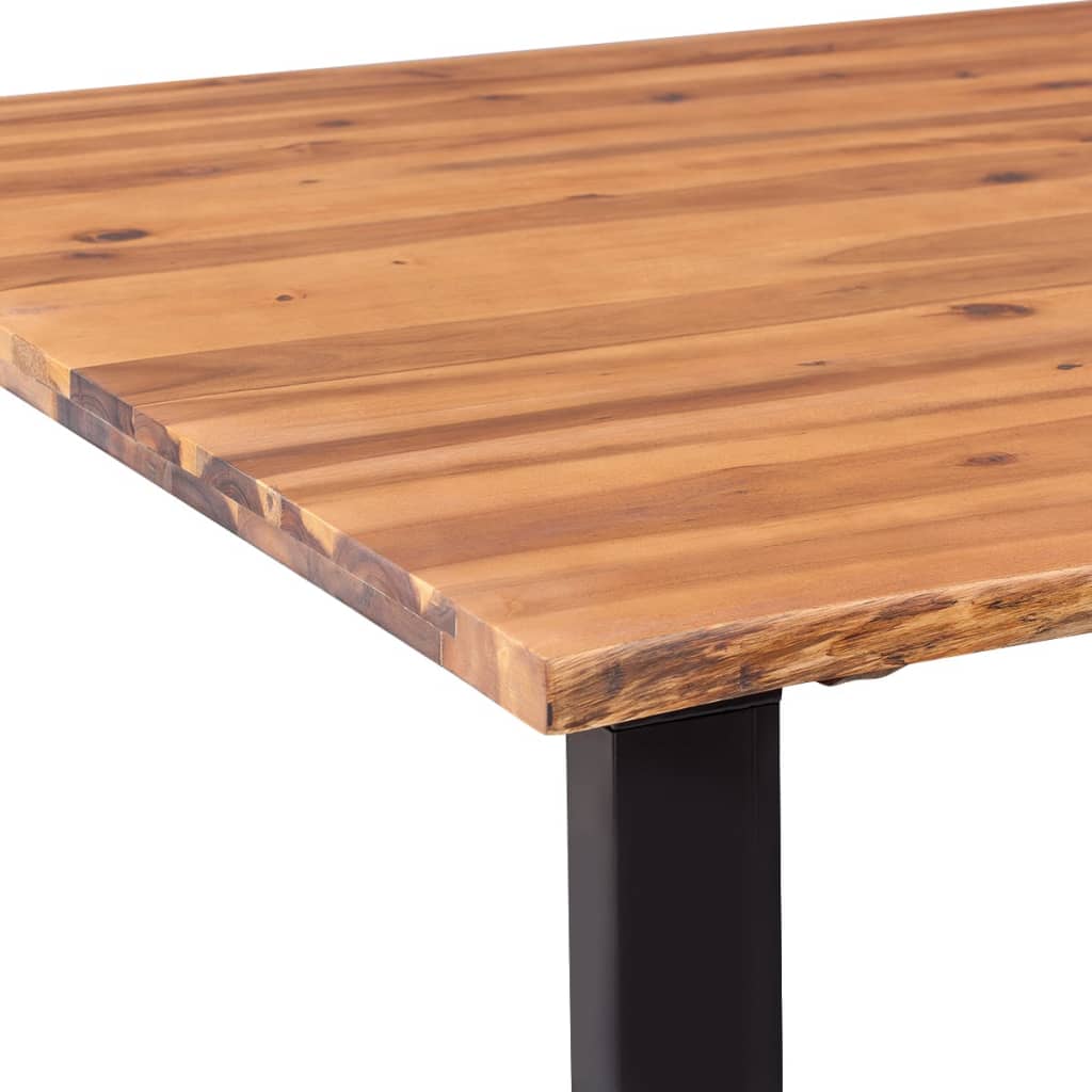 Table de salle à manger 200 x 90 cm Bois d'acacia massif