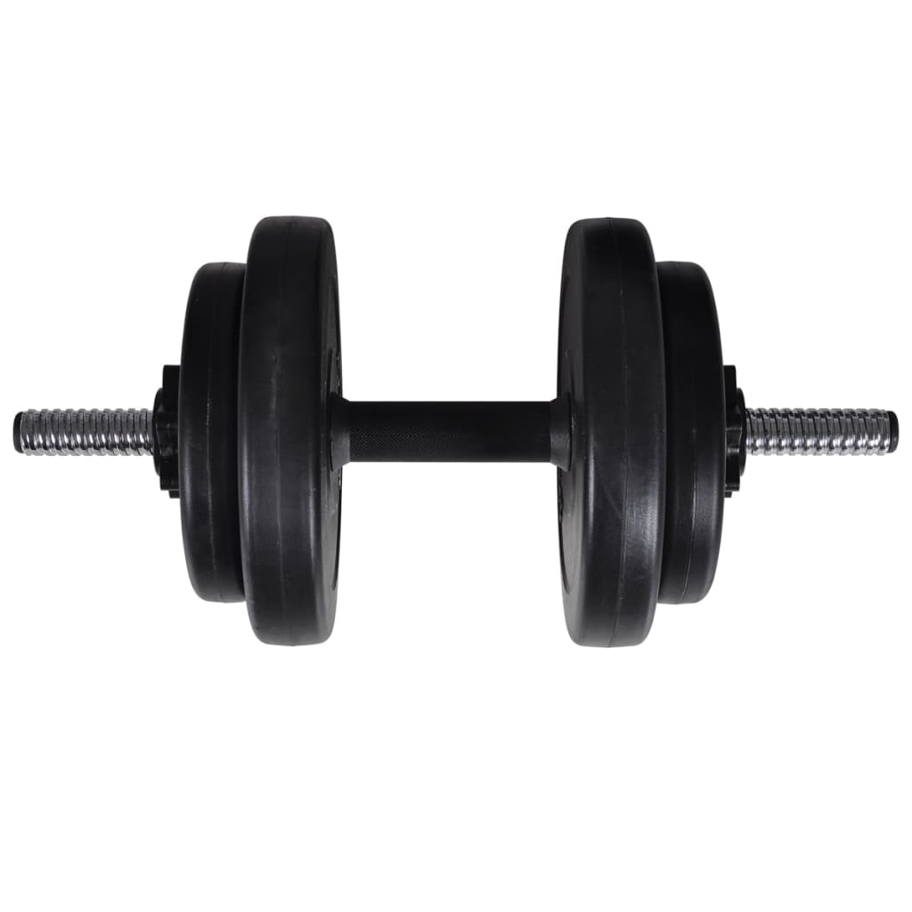 Banc d'entraînement et support de poids jeu d'haltères 60,5 kg