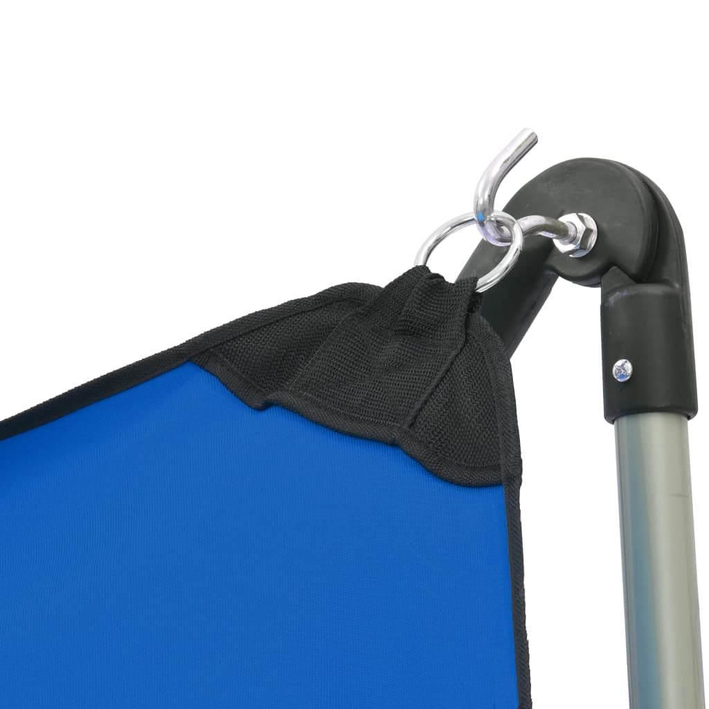 Hamac avec support pliable Bleu