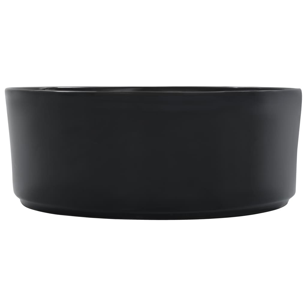 Lavabo 36x14 cm Céramique Noir