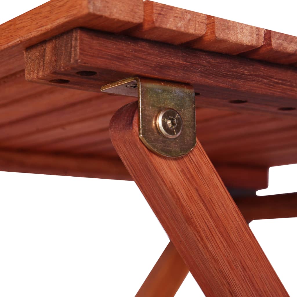 Ensemble de bistro 3 pcs pour enfants Bois d'eucalyptus solide