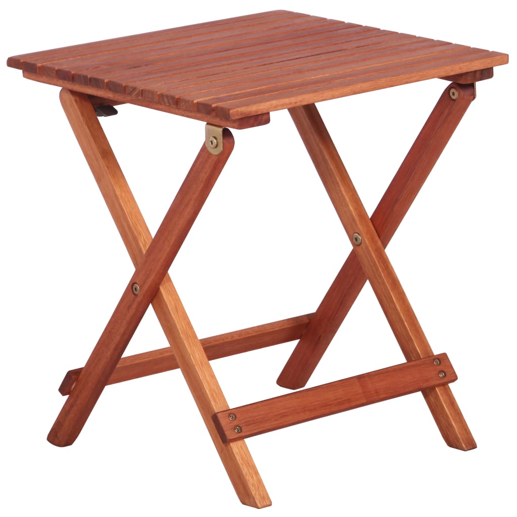 Ensemble de bistro 3 pcs pour enfants Bois d'eucalyptus solide