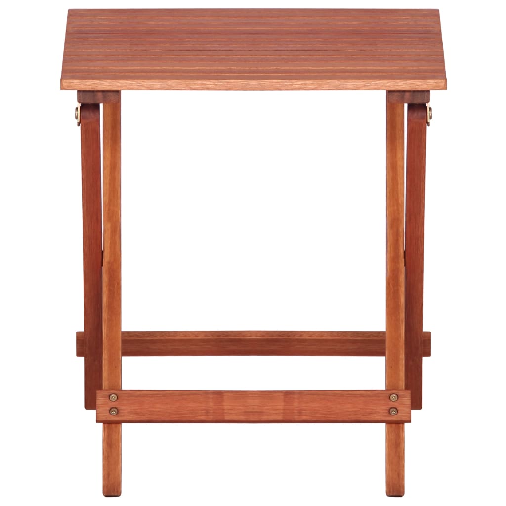 Ensemble de bistro 3 pcs pour enfants Bois d'eucalyptus solide