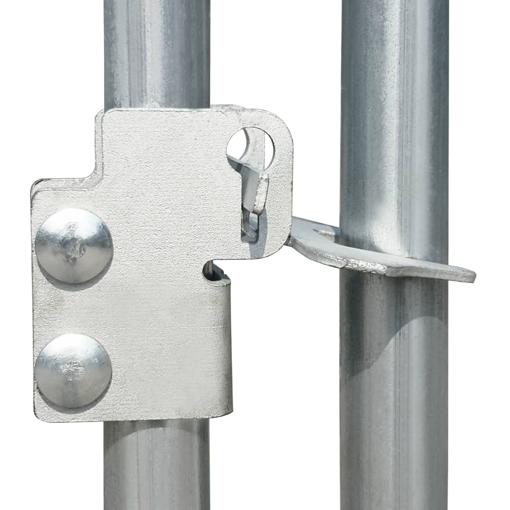 Poulailler 5 x 1 x 1,5 m Acier galvanisé