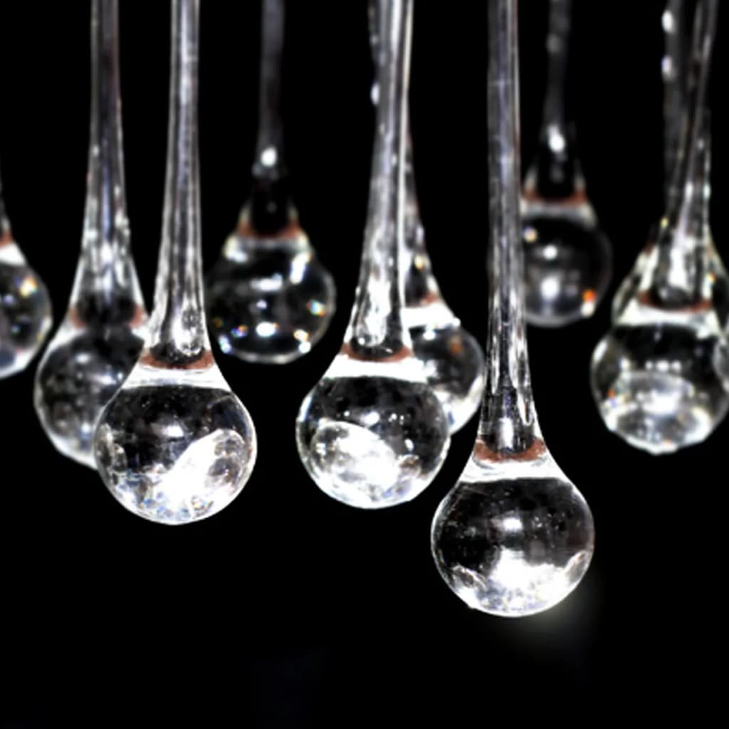 Lustre avec 85 cristaux Blanc