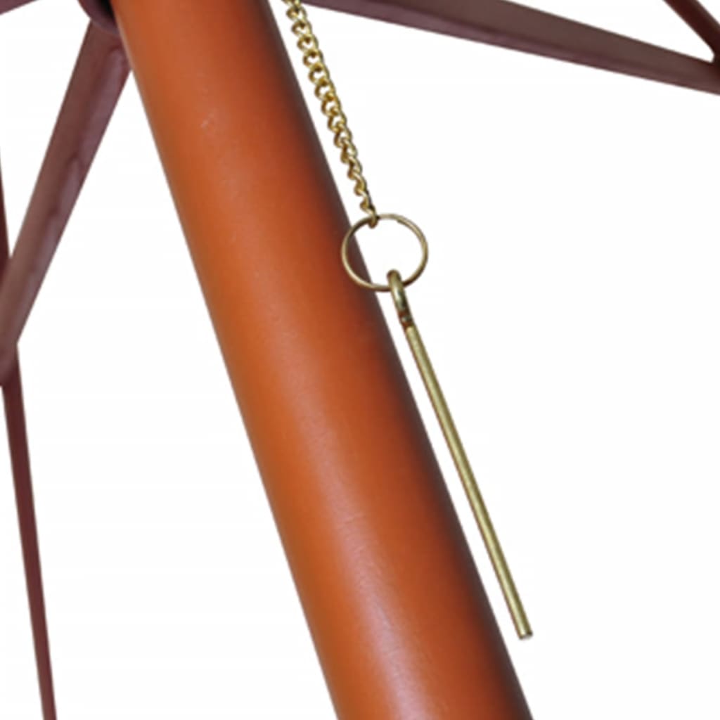 Parasol 300x258 cm Blanc sable