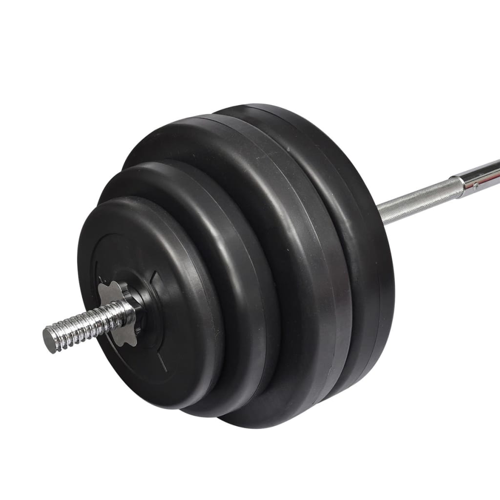 Ensemble d'haltères avec plaques 60 kg