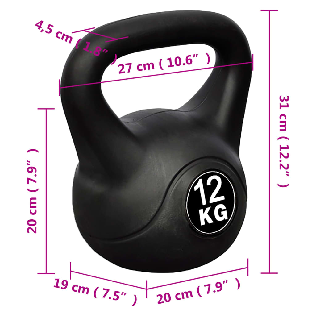 Kettlebell de 12 kg