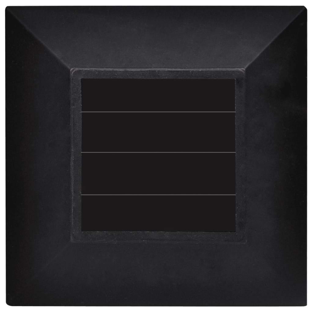 Ensemble de 12 lampes LED solaires avec piquet 8,6x8,6x38 cm