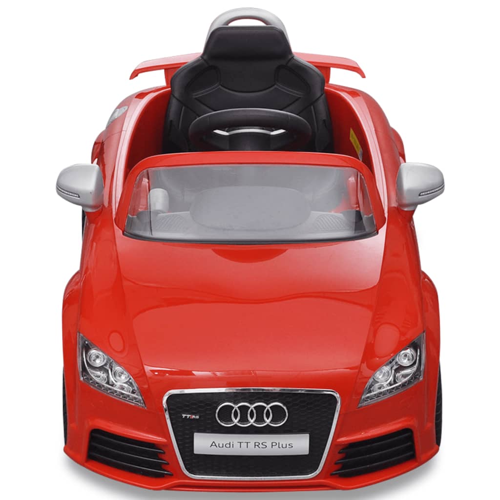 Voiture avec télécommande pour enfants Audi TT RS Rouge