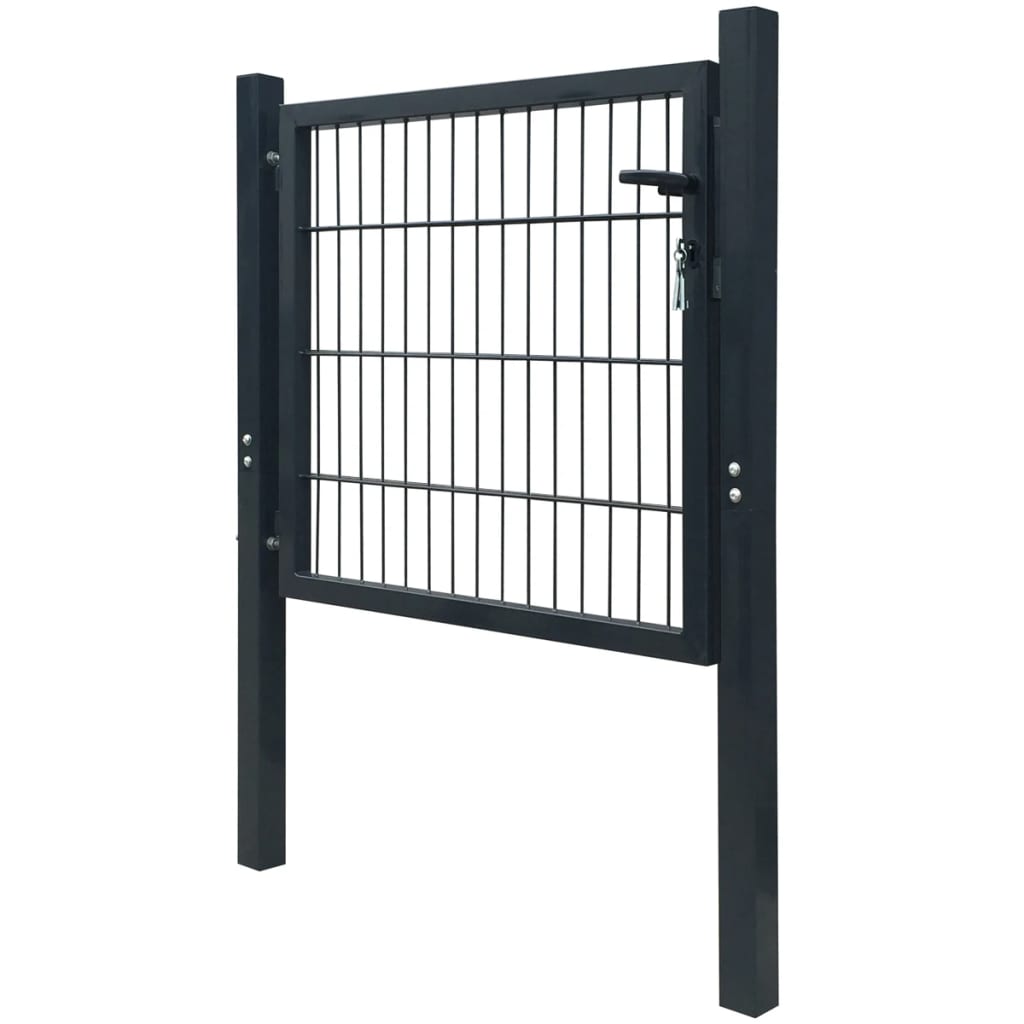 Portillon Acier Anthracite 105x150 cm