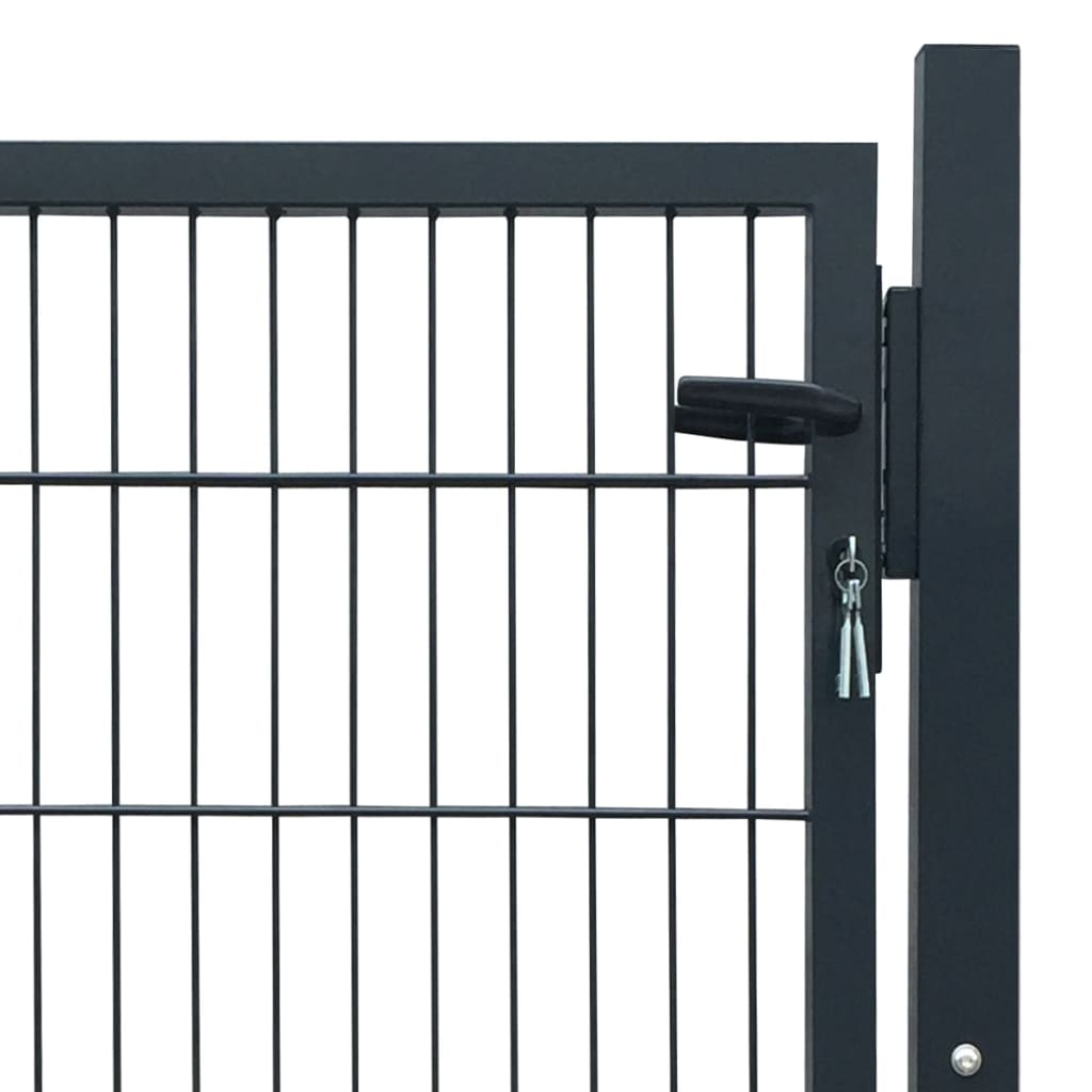 Portillon Acier Anthracite 105x150 cm