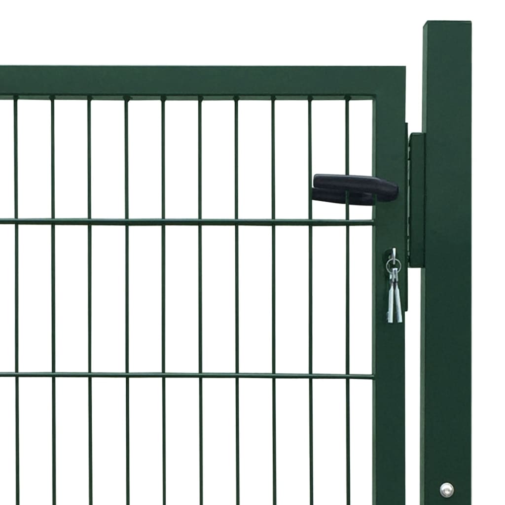 Portillon Acier Vert 105x150 cm